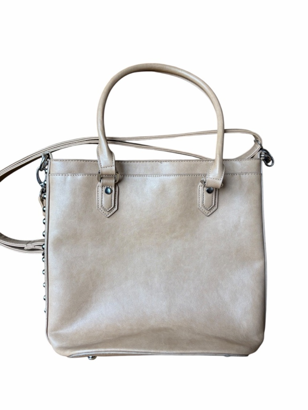 Cottagecore Floral Shoulder Bag Beige Retro Flower Purse Retired & Rare Boho - Picture 4 of 16